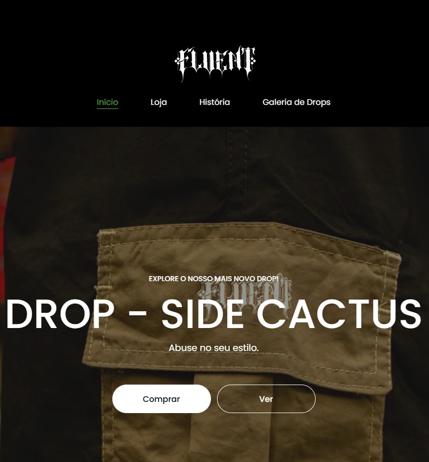 Fluent | Loja de Roupas